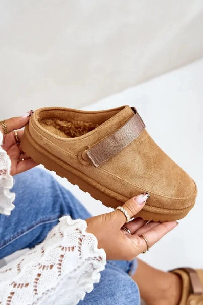 Ugg Golden Star Dupe Slides in Chestnut