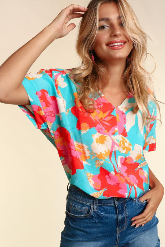 Fiona Floral Top