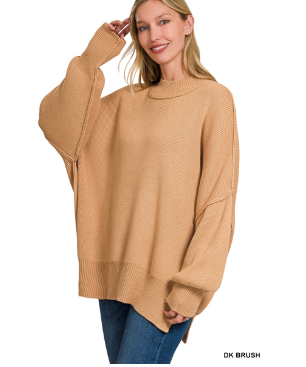 Mia Oversized Ribbed Sweater