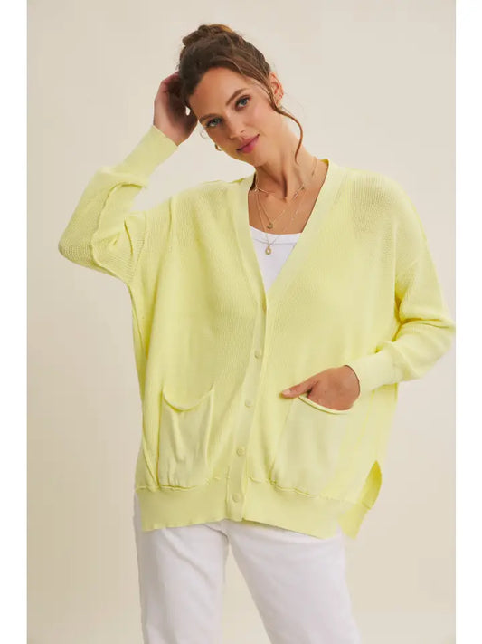 Lyndy Lime Cardigan