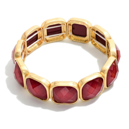 Chunky Jeweled Bracelets