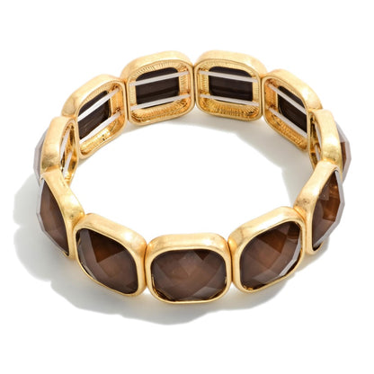 Chunky Jeweled Bracelets