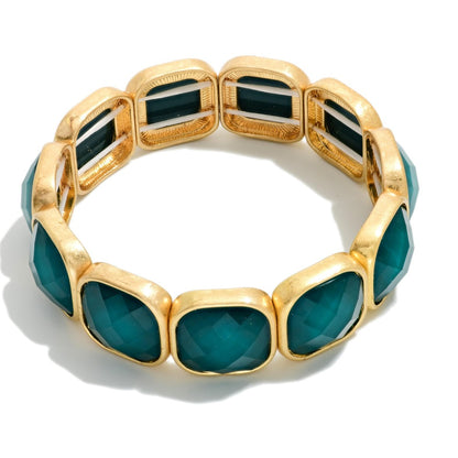 Chunky Jeweled Bracelets