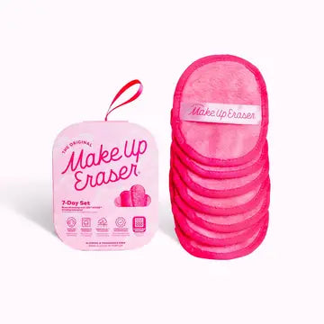 Make Up Wipes 7 Day Set Pink