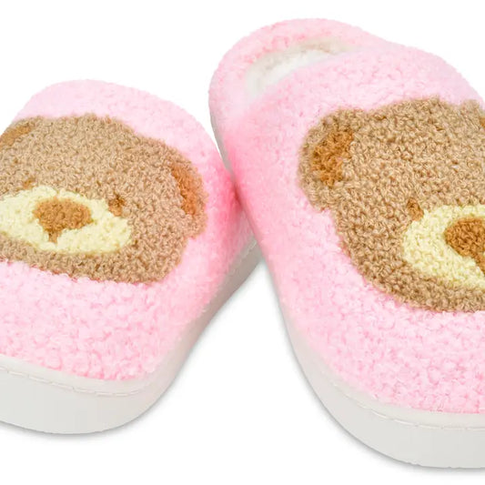 Beary Cute Slippers Big Kids 4-6