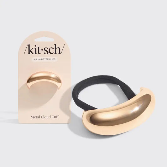 Kit-Sch Gold Metal Cloud Cuff