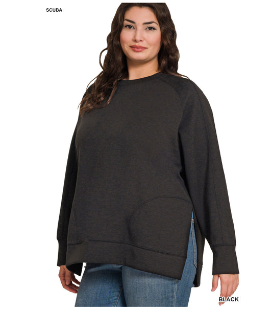Presley Butter Soft Top in Black