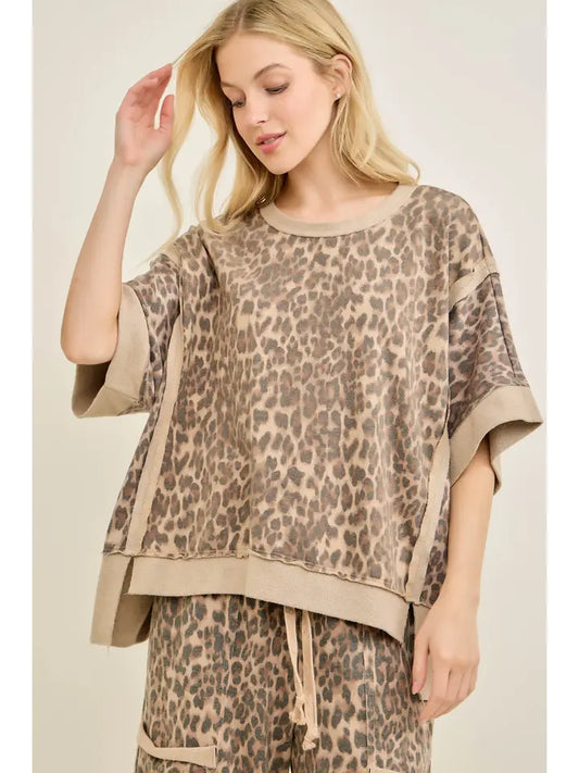 Plus Size Kenna Leopard Top