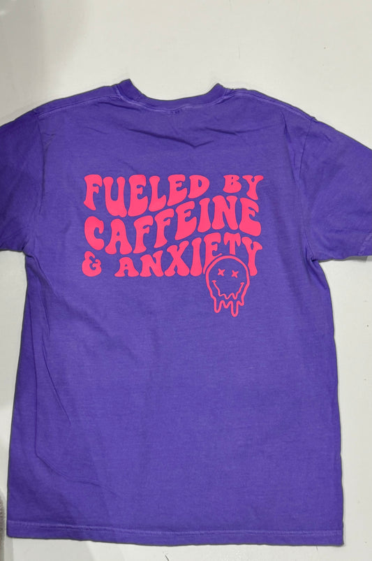 Caffeine & Anxiety Tee Final Sale