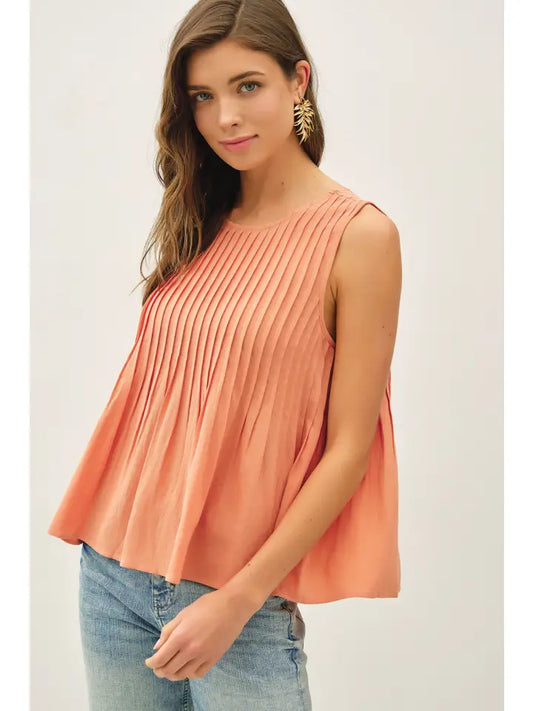 Elevate Basic Top in Apricot