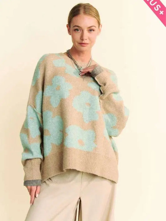 Daisy Floral Sweater