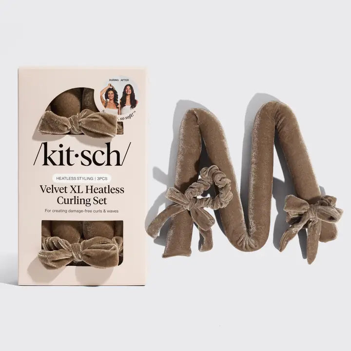 Kitsch Velvet XL Heatless Curling Set