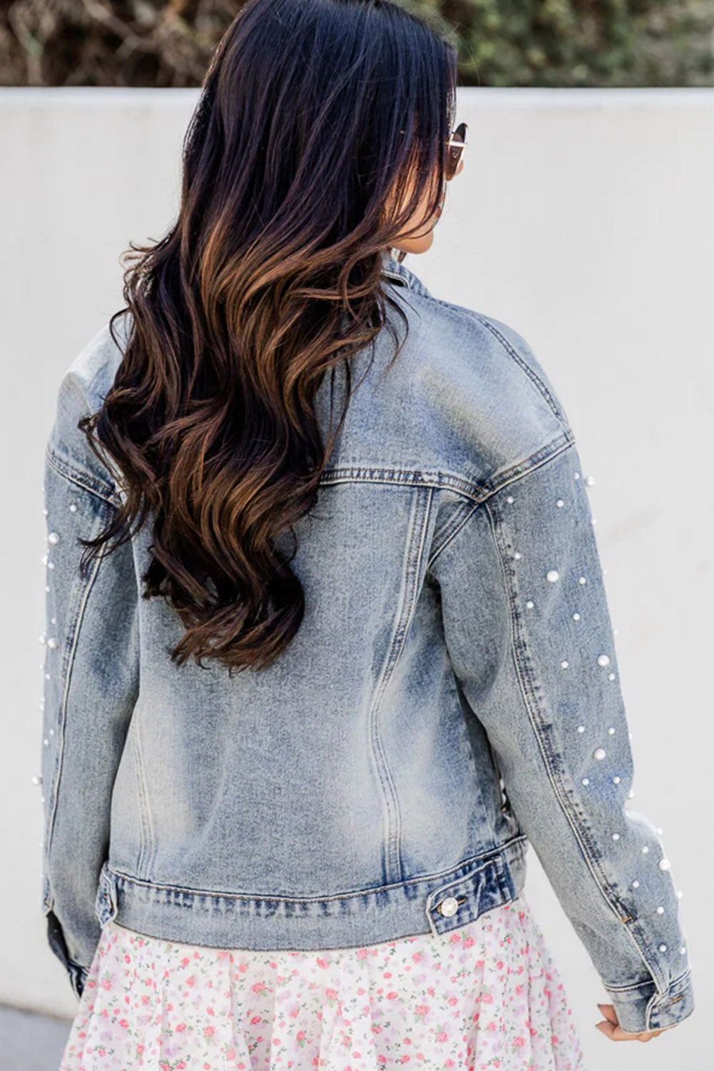 Pearl denim Jacket