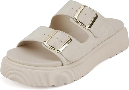 Soda Platform Buckle Sandals