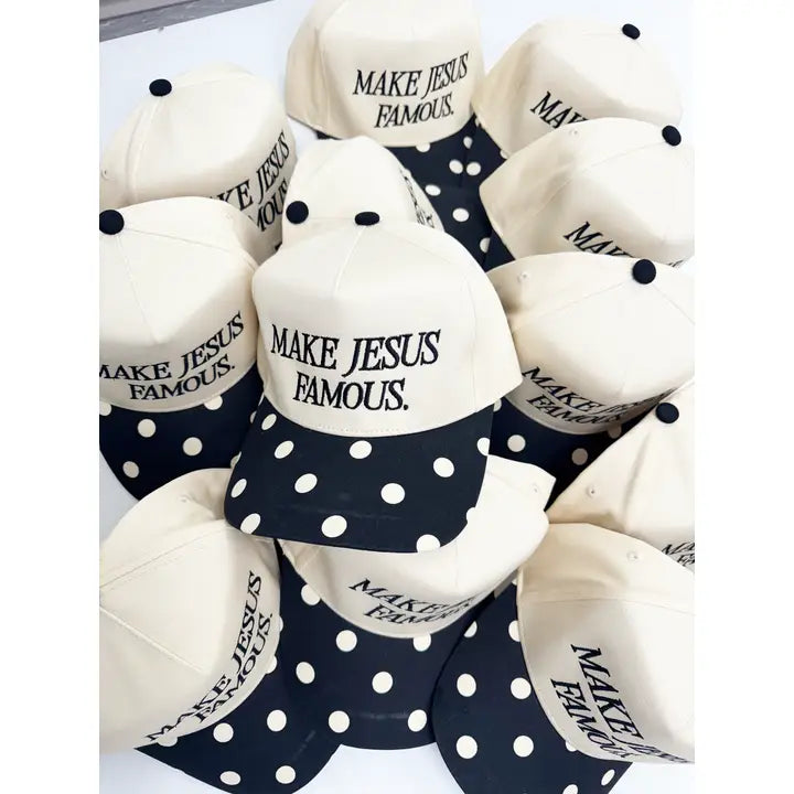 Make Jesus Famous Trucker Hat
