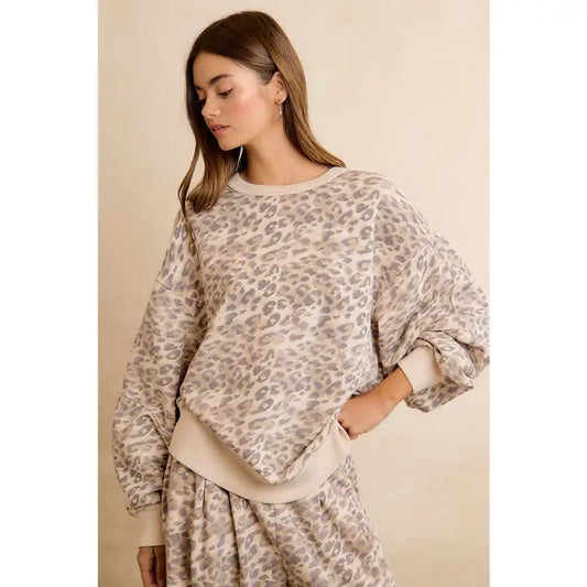 Leopard Print Crewneck