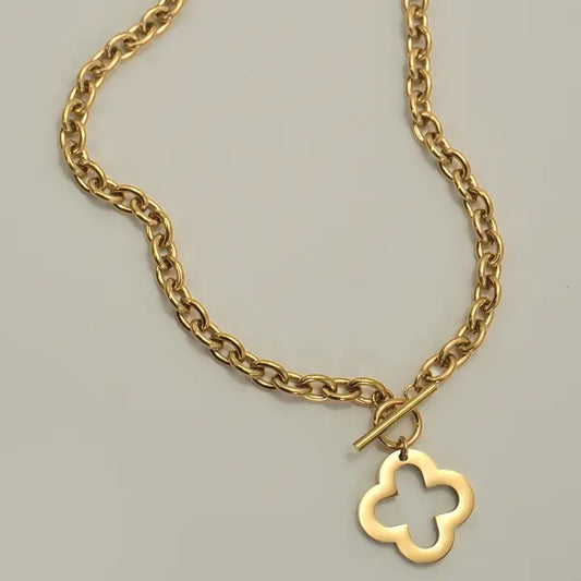 Chunky Clover Necklace