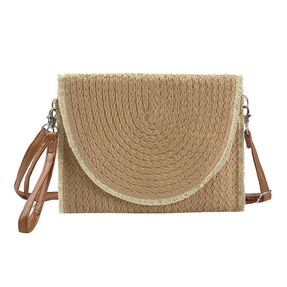 Thea Clutch in Taupe