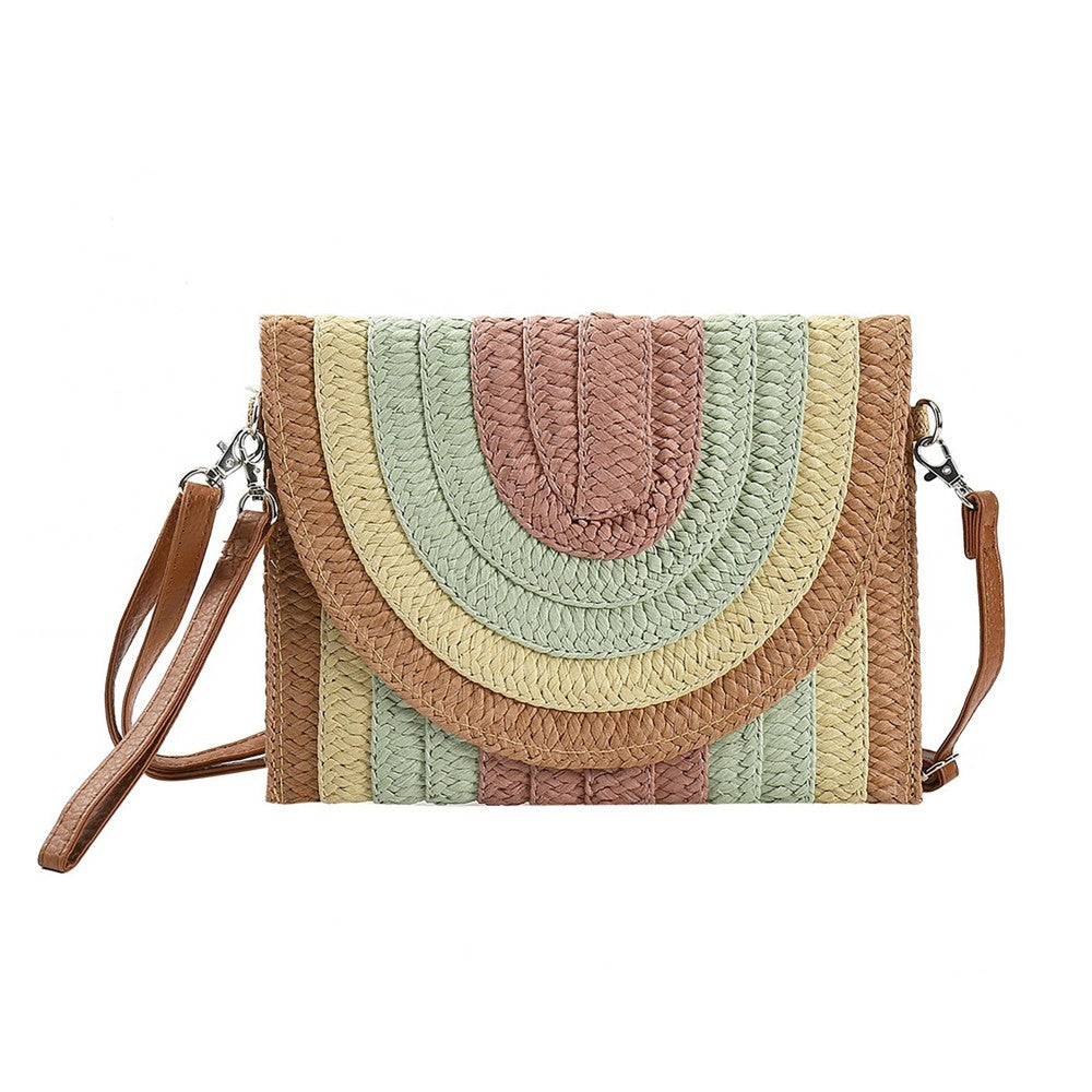 Woven Cross Body Bag