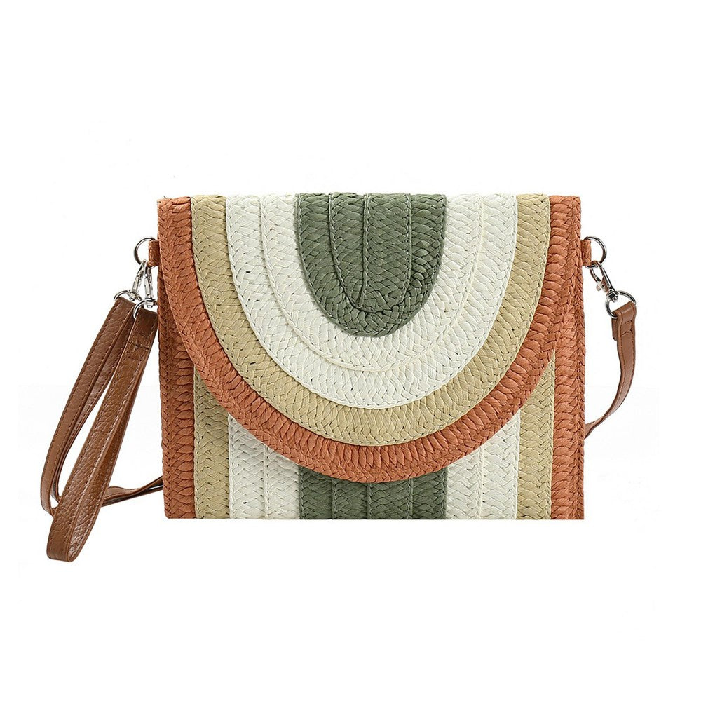 Woven Cross Body Bag