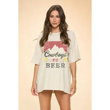 Zutter Cowboys & Beer Tee