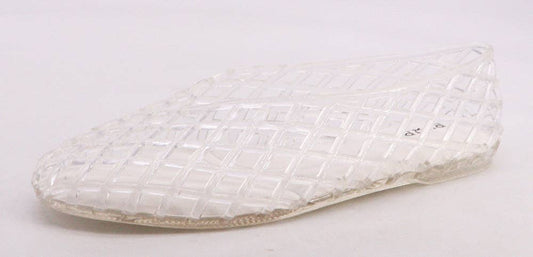 Jelly Net Slip on Flats - Clear