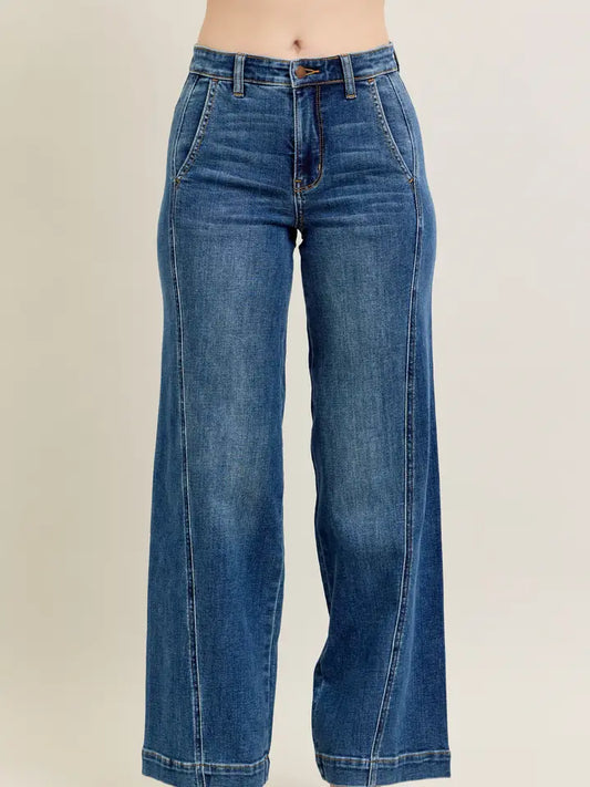 Josie High Rise Wide Leg Jeans