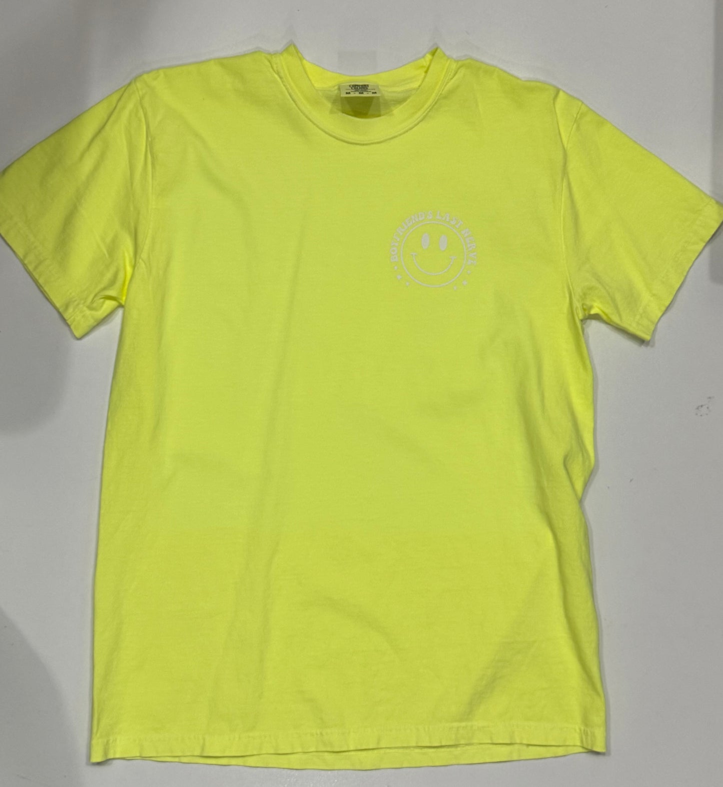 Boyfriend's Last Nerve in Neon Yellow Final Sale