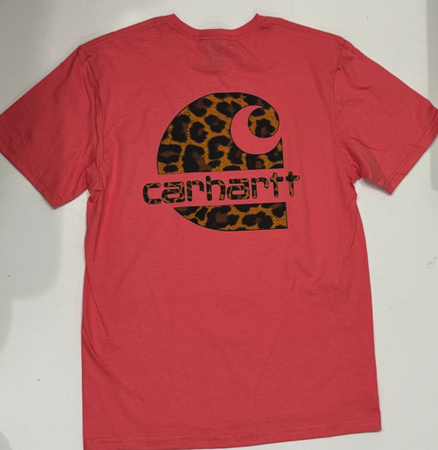 Cheetah Print Carhartt in Salmon Final Sale