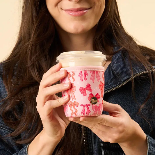Drink Sleeve Blushing Bows