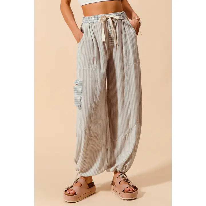 Colleen Linen Balloon Style Pants
