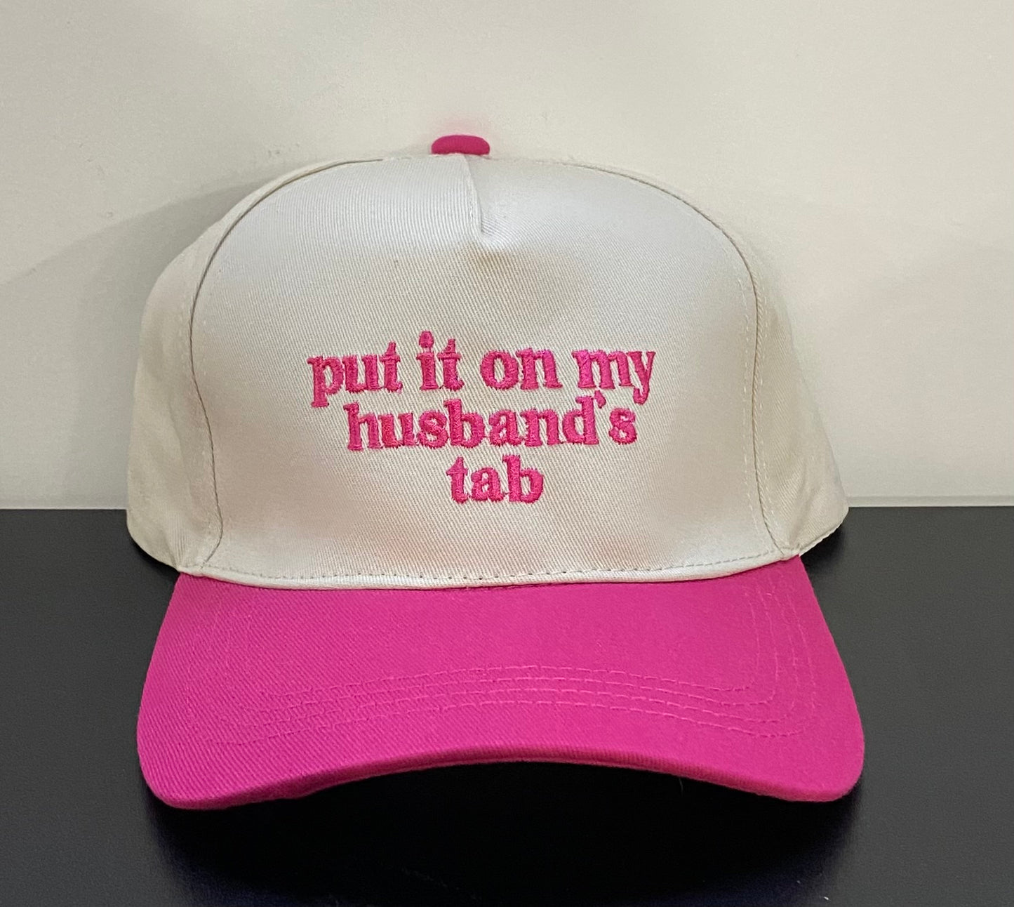 Put it on my Husbands Tab Pink