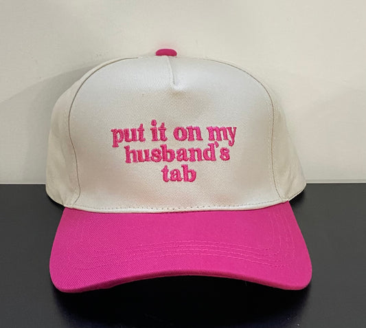 Put it on my Husbands Tab Pink