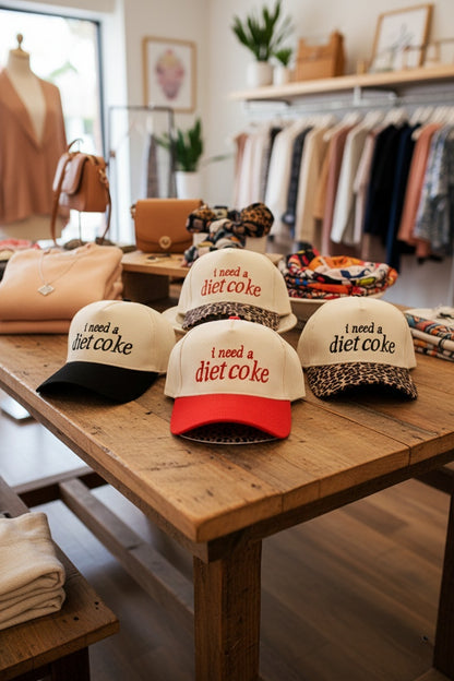 I Need a Diet Coke Trucker Hat