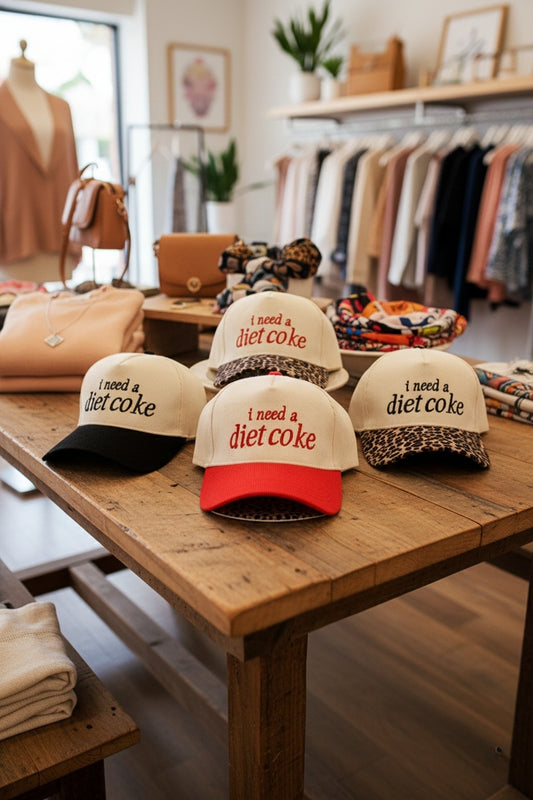 I Need a Diet Coke Trucker Hat