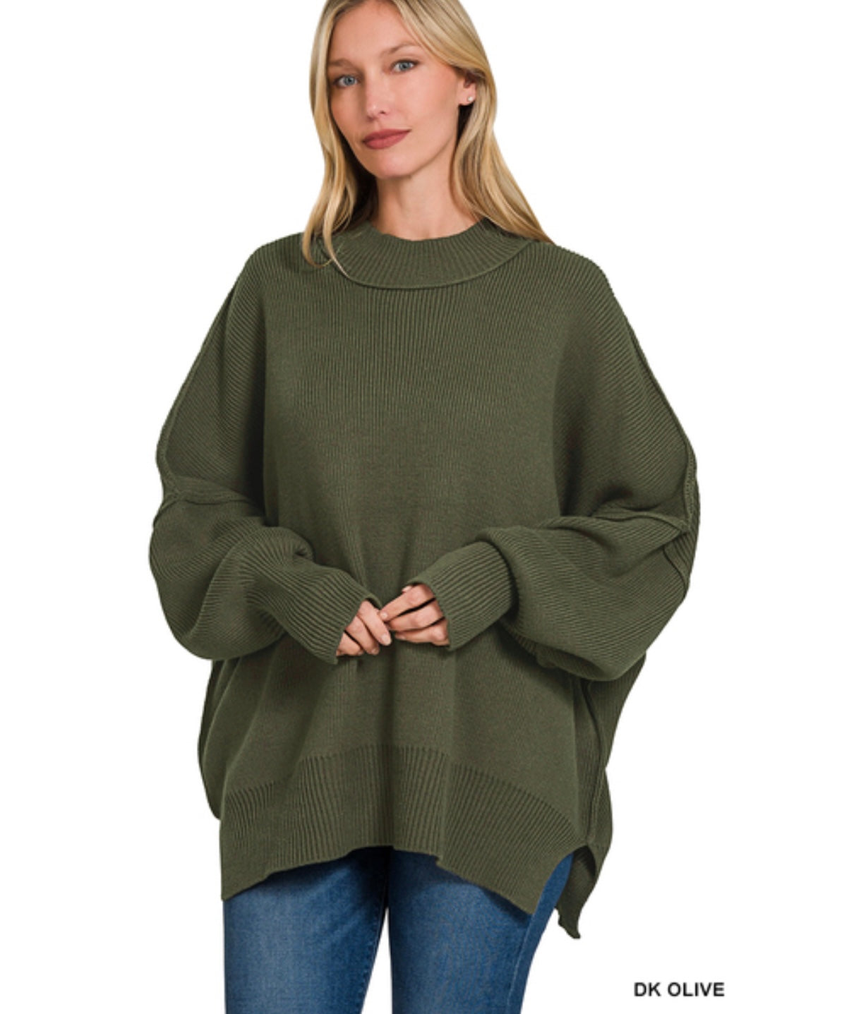 Mia Oversized Ribbed Sweater