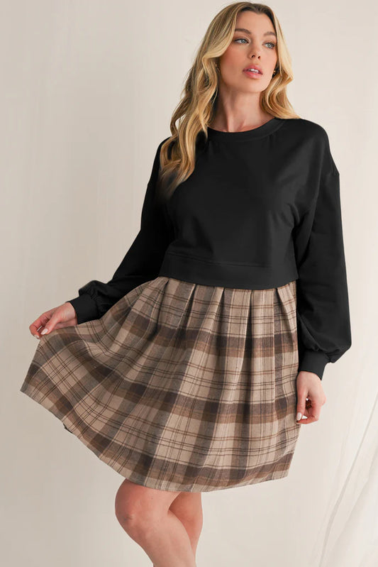 Miss Thankful Dress in Black