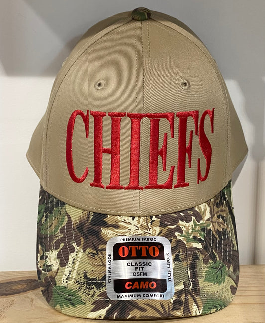 Chiefs Camo Trucker Hat