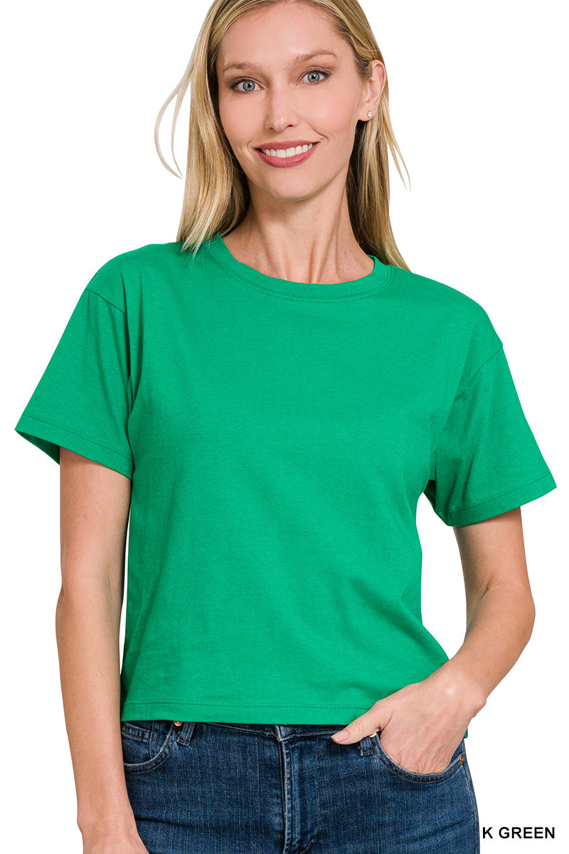 Bri Basic Top Short Sleeve
