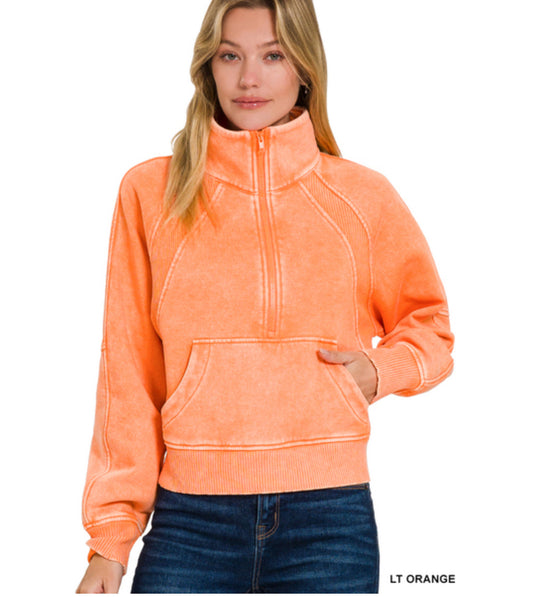 Pinnsley Pullover In Lt. Orange