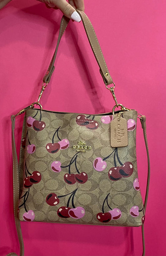 Cherry "C" Tote Bag