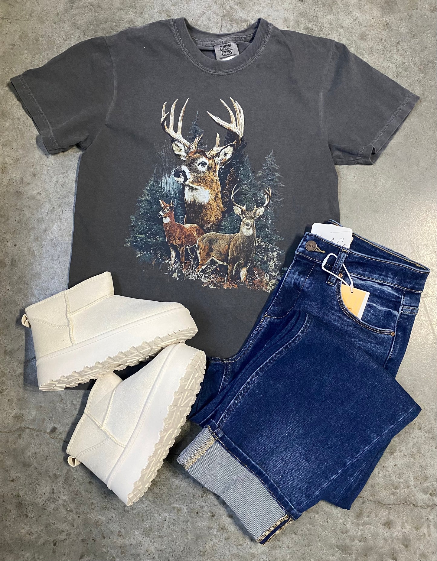 Deer Graphic Tee