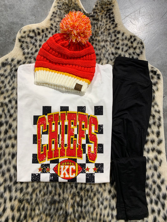 KC Checkered Tee