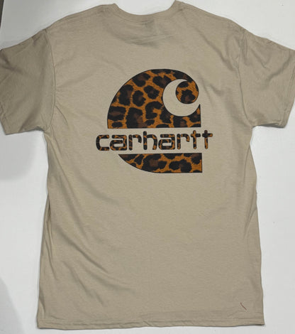 Cheetah Print Carhartt in Tan Final Sale