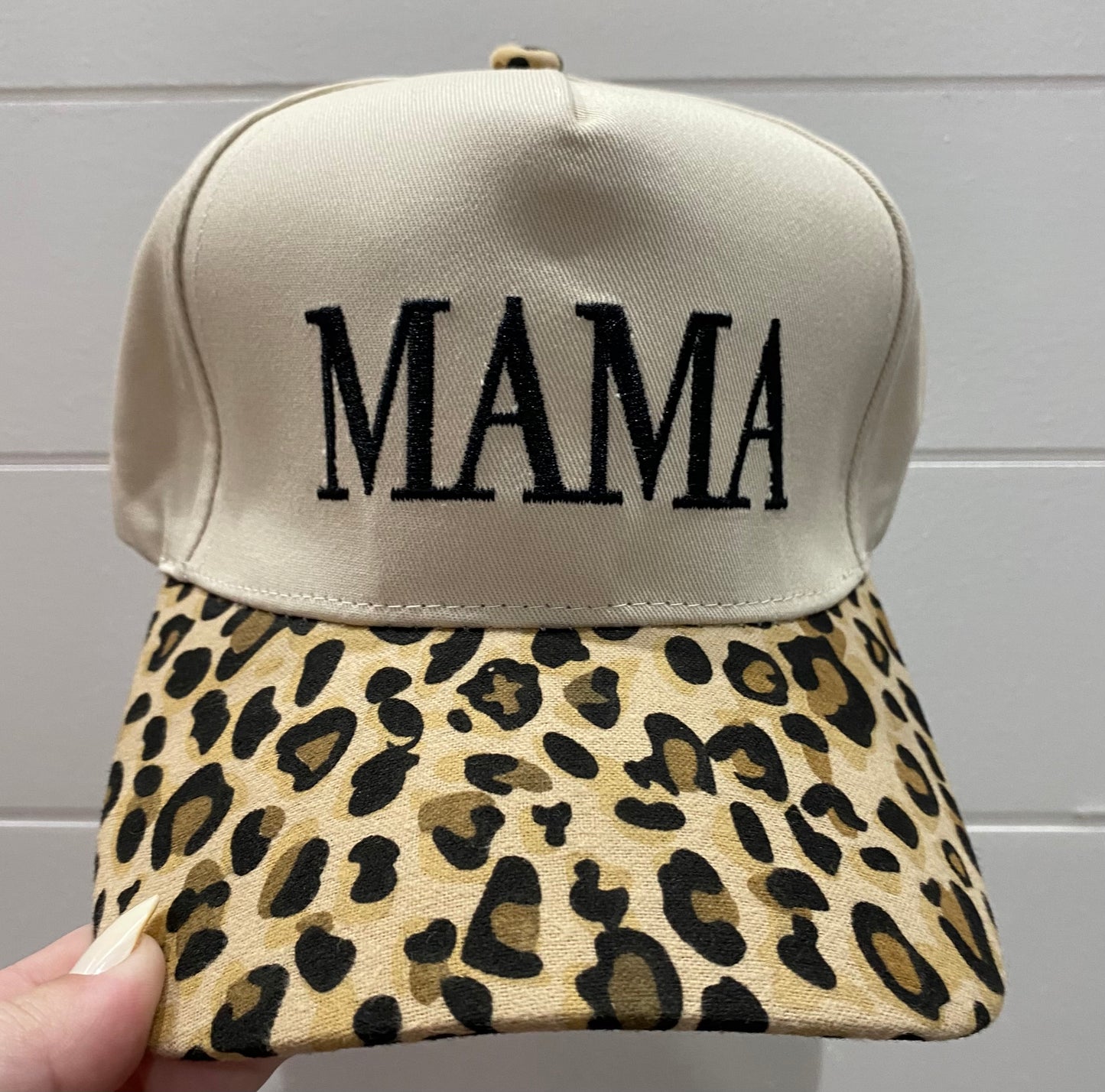 Mama Hat in Cheetah Print