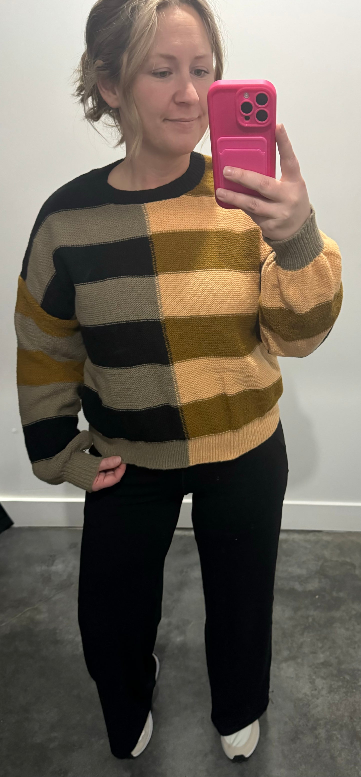 Cora Colorblock Sweater