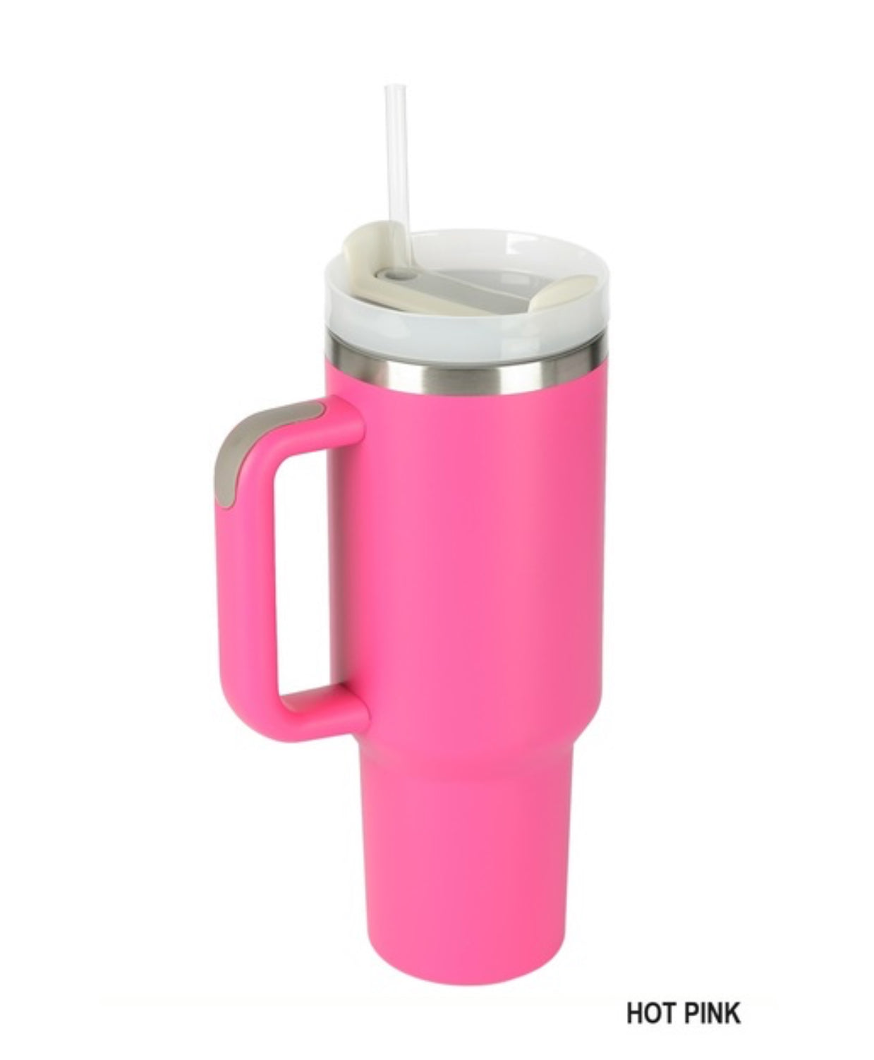 Solid Hot Pink Tumbler