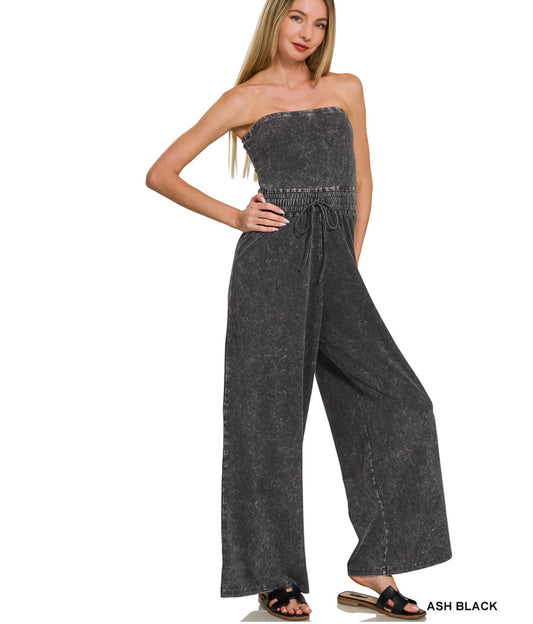 Baleigh Jumpsuit in Ash Black