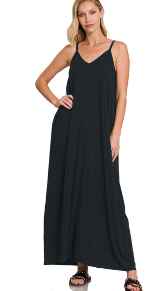 Maci Maxi Dress in Black