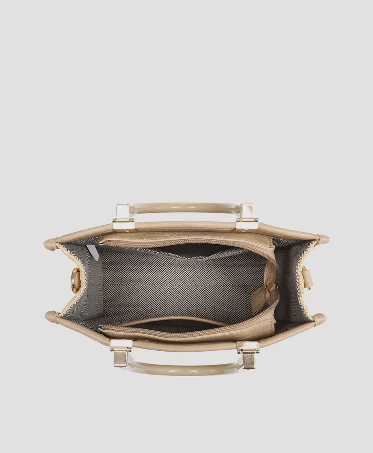 Kaya Rattan Satchel w/ Dual Handles